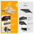 HOMEDEMO 12x9.8 Electric Retractable Awning for Patio, Motorized Awnings, Sunshade Shelter Crank Handle, UV & Waterproof Polyester Cover and Aluminum Frame for Balcony, Yard, Outdoor Deck, Beige-125690925-125690928