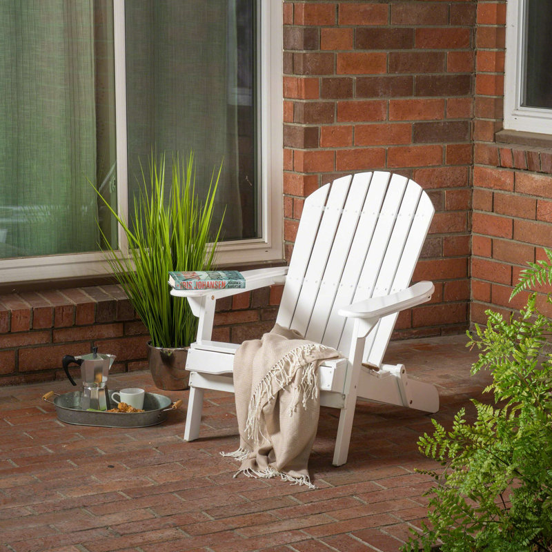 Malibu Adirondack Chair, White