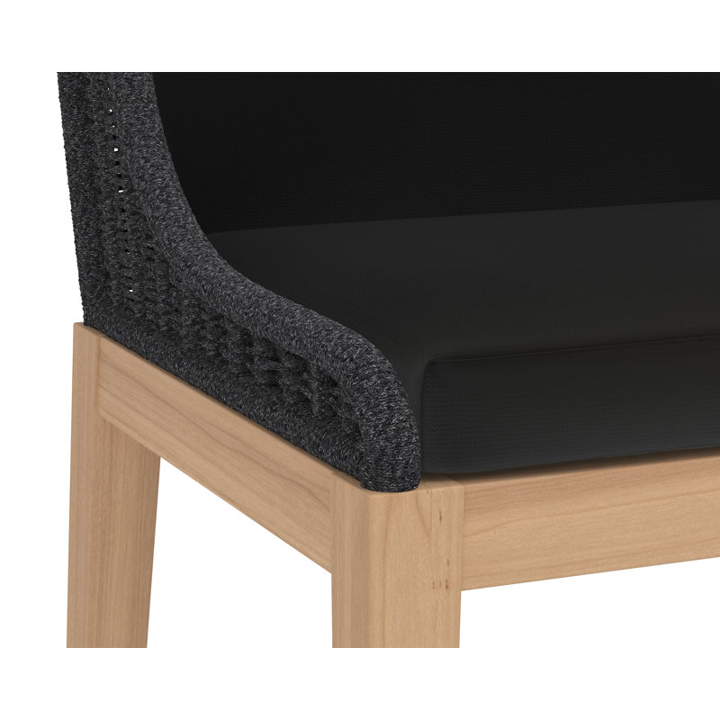Tabouret de bar Sorrento - noir Arashi, Noir, 30"