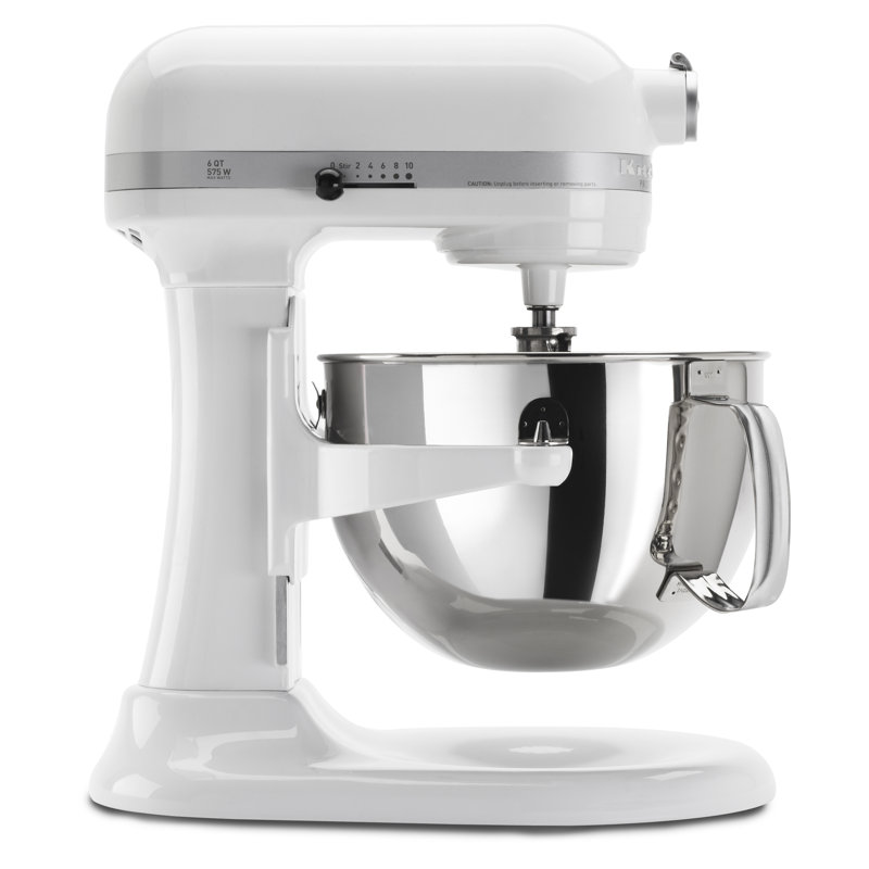 KitchenAid Professional 600 Series 6 Quart Bowl-Lift Stand Mixer, White