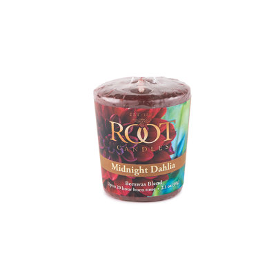 Midnight Dahlia Scented Votive Candle Set of 18