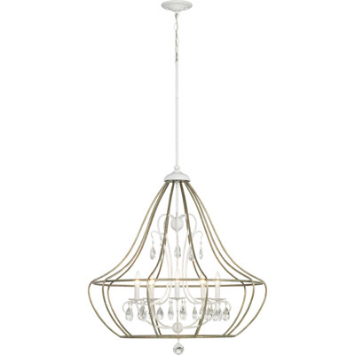 Lustree empire 5 lumières à bougie de style bougie Laplante
