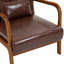 Fauteuil d'appoint Jyrin de 25,8 po de large Mid Century-1530794448-1530794454