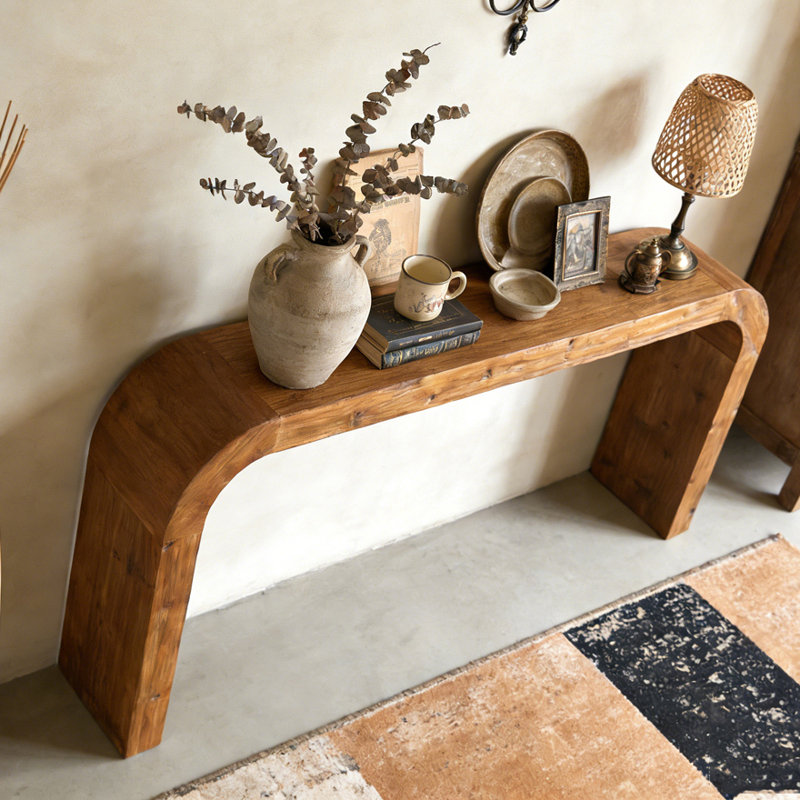 Table de canapé en bois Farmhouse