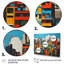 Pop Art Mumbai Cityscape II - Cityscapes Wall Art Prints-450315526-450315521