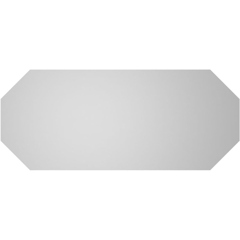 Évent horizontal gondole allongé en surface octogonal Signature, H 16 po x l 38 po x P 2 po