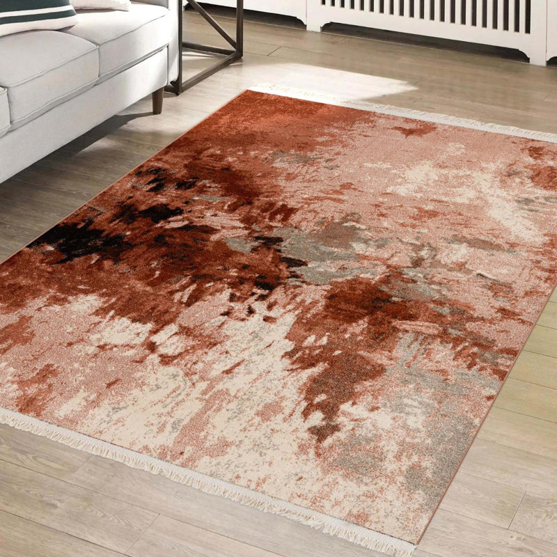 Tapis rose Elmdale Performance, Rectangle 9 pi x 12 pi