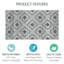 Tapis gris Barner-2091629473
