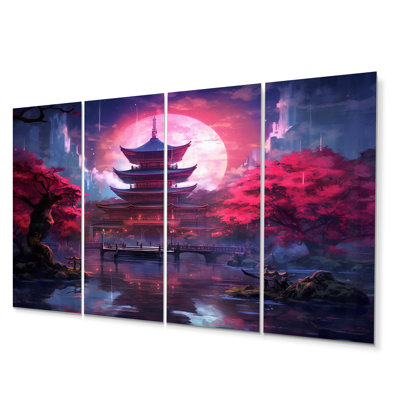 Japan Land Of The Samurai II Landscape & Nature Wall Decor on Metal