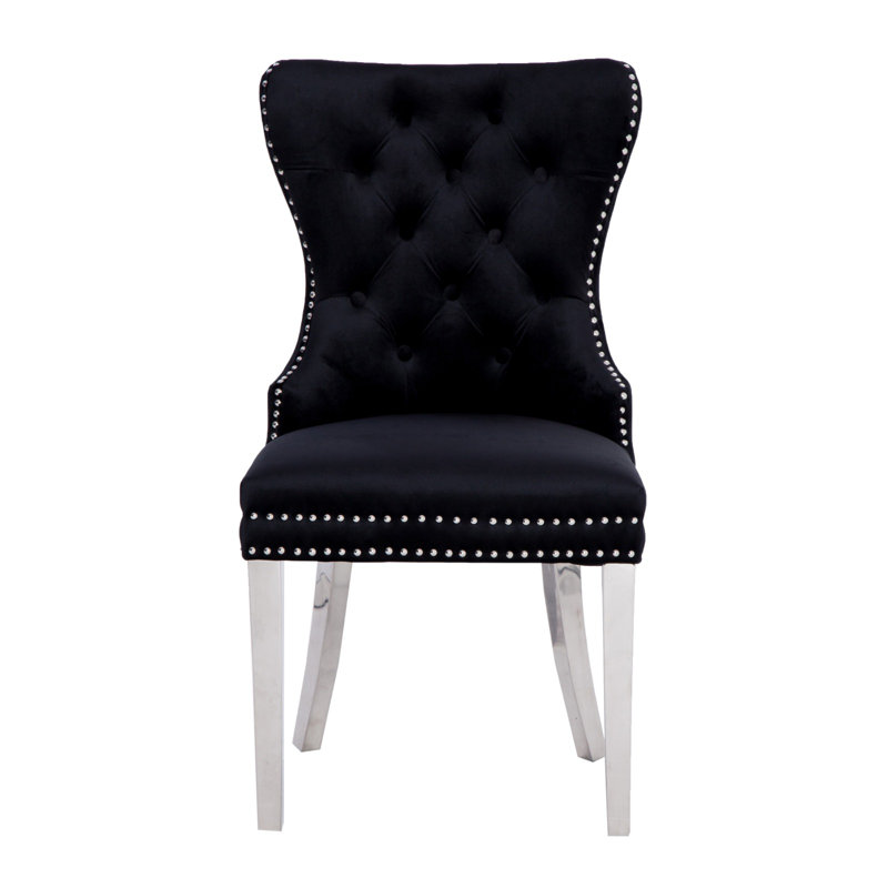 Chaise Boyel - noir, Noir