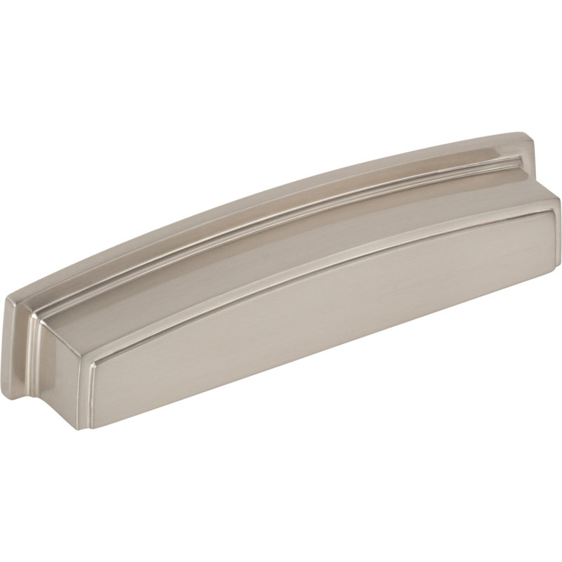Cup / Bin Pull, Satin Nickel