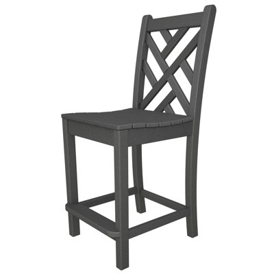Lakeside POLYWOOD Chippendale Counter Side Chair by POLYWOOD