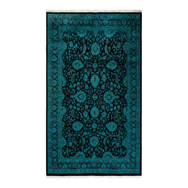 Fine Vibrance One-of-a-Kind 3' 10" X 6' 5" Hand Knotted Area Rug