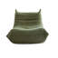 Chaise avec coussin vert 100% polyester-1284836931