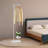 71" Modern Minimalist Multifunctional Standing Clothes Coat Rack With Marble Base-750555657