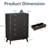 Fluted 5 Drawers Dresser-1596646179