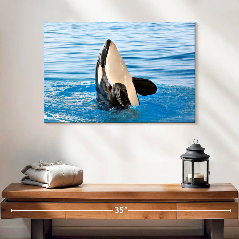 Brampt Orca Sighting, 16" H x 24" W