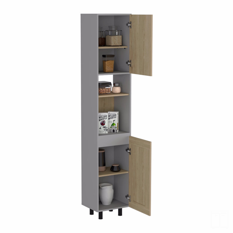 Garde-manger, H 82,05 po x l 15,75 po x P 13,58 po, Brun