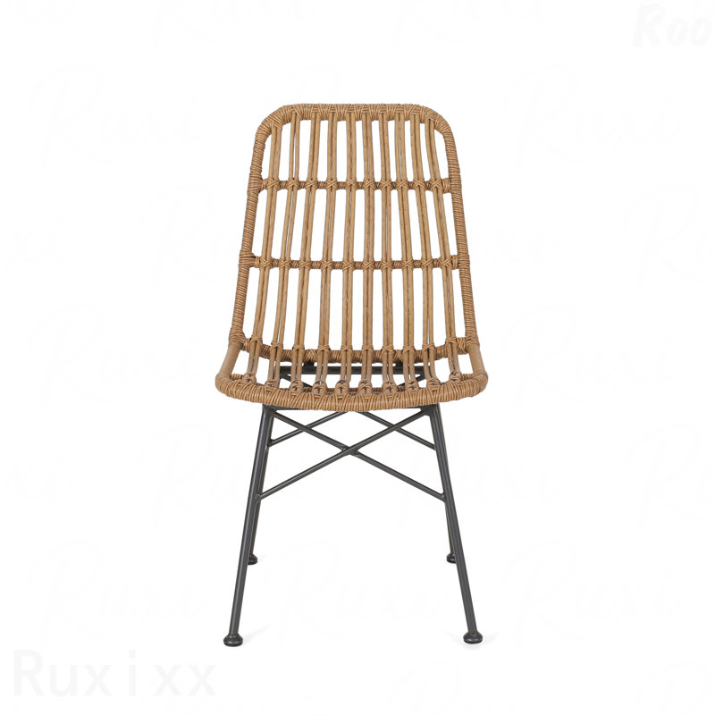 Chaise de patio Sawtelle, Brun pâle