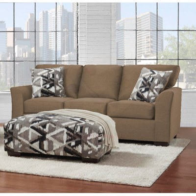 Jourdanton Flared Arm Loveseat with Reversible Cushions