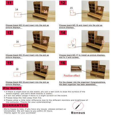Bureau de bureau avec tiroir
