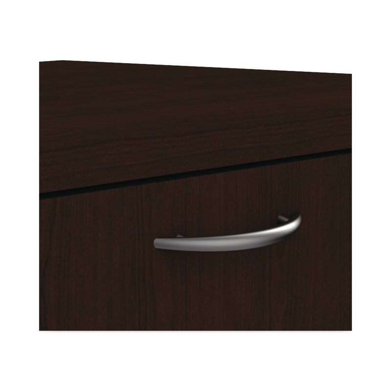 Espresso 34'' Wide 2-Drawer Lockable Lateral File Cabinet