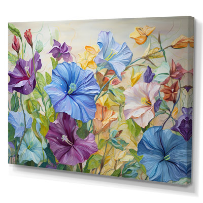 Mauve matin, gloire et fleurs I