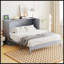 Grand lit escamotable avec grands tiroirs
