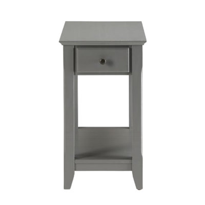 Wooden Rectangular Top with One Drawer