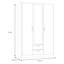 3 Door Manufactured Wood Wardrobe