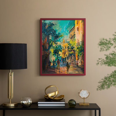 LANDSCAPES Series CCCLXXIV Framed Print - Solid Wood