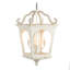 4 - Light Wood Chandelier, Hanging Light Fixture With Adjustable Chain For Kitchen Dining Room Foyer Entryway, Bulb Not Included