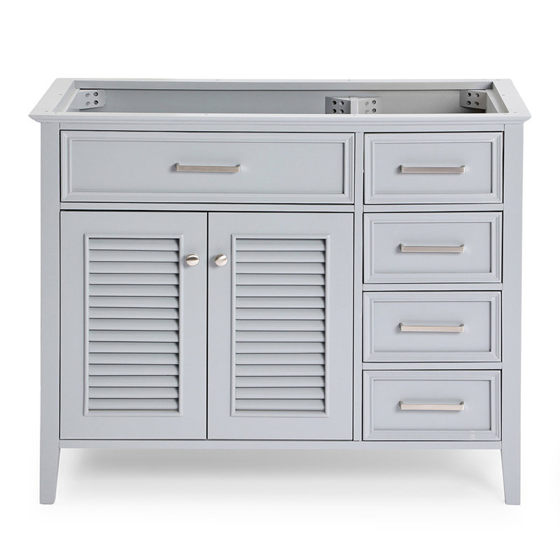 Base de meuble-lavabo simple 43 po Ferree, Gris