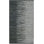 Tapis géométrique en cuir tissé à la main / gris anthracite Phillis
