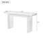 Console en placage de frêne de conception unique, de style simple et moderne, avec un plateau de table astucieux, convenant à un vestibule, un couloir, un salon, un vestibule-1715850979