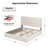 Gurpaige Lift Up Storage Upholstered Platform Bed with 53-inch Tall Headboard-103554811-103554679