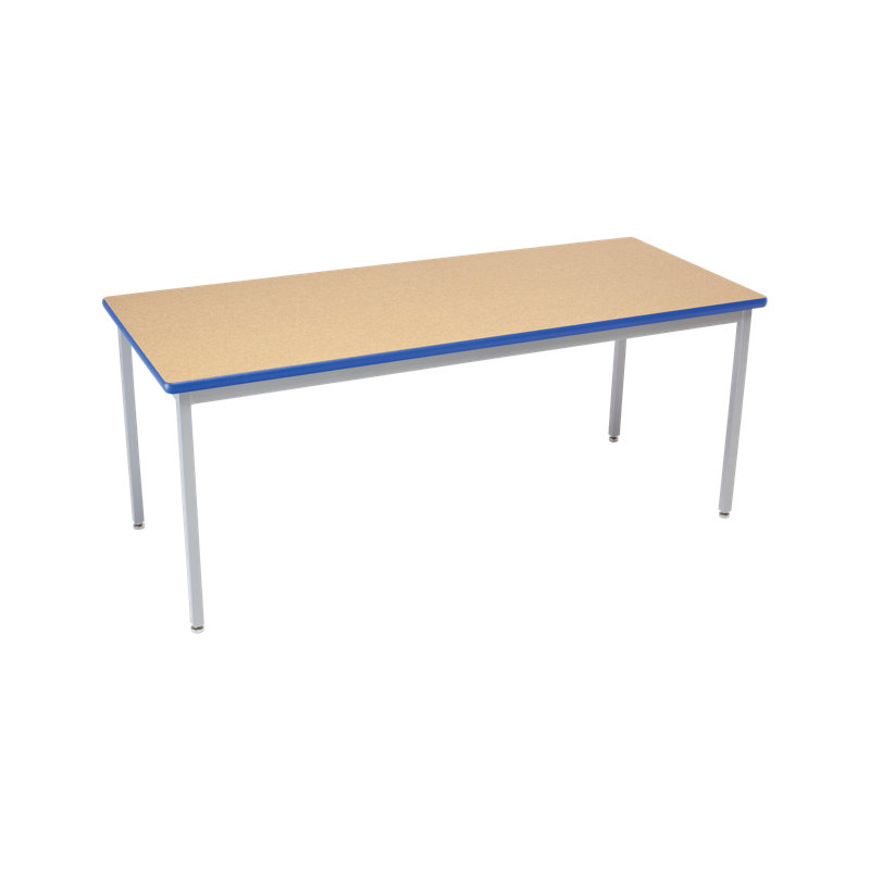 Laminate Adjustable Rectangle 2 Students Activity Table, 29'' H x 96'' L x 36'' W