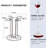 Tabletop High Footed Cup Storage Rack
