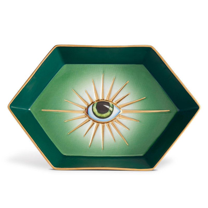 Lito Hexagon Catchall - Emerald