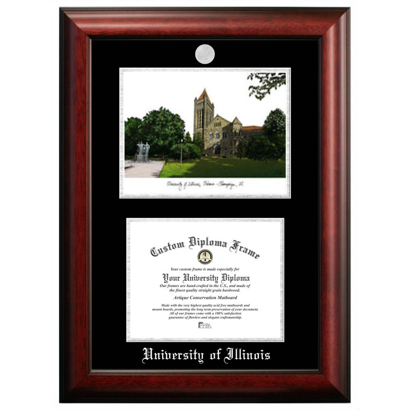 Brown Wood Embossed Picture Frame