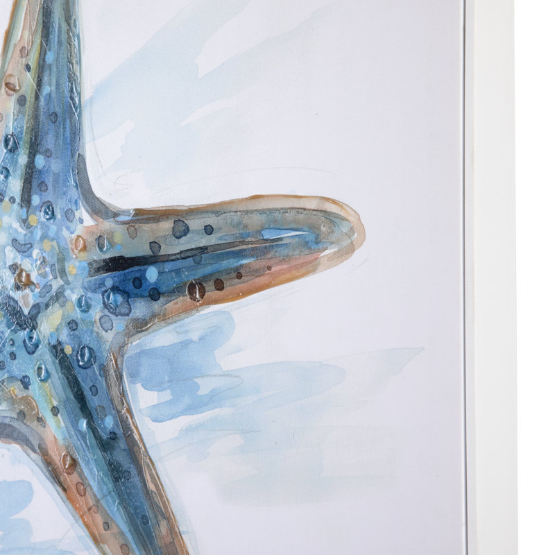 Under The Sea 3-Piece Coastal Framed Canvas Wall Art Set
