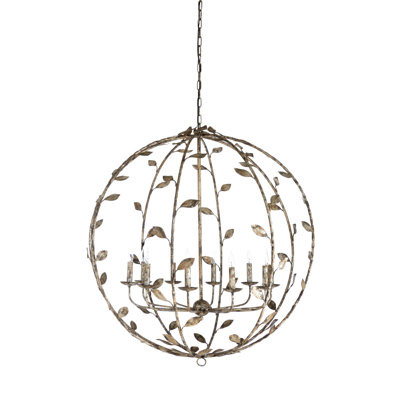 Lustre globe 10 lumières unique Charlotte