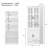 Jameown 78.7'' Kitchen Pantry
