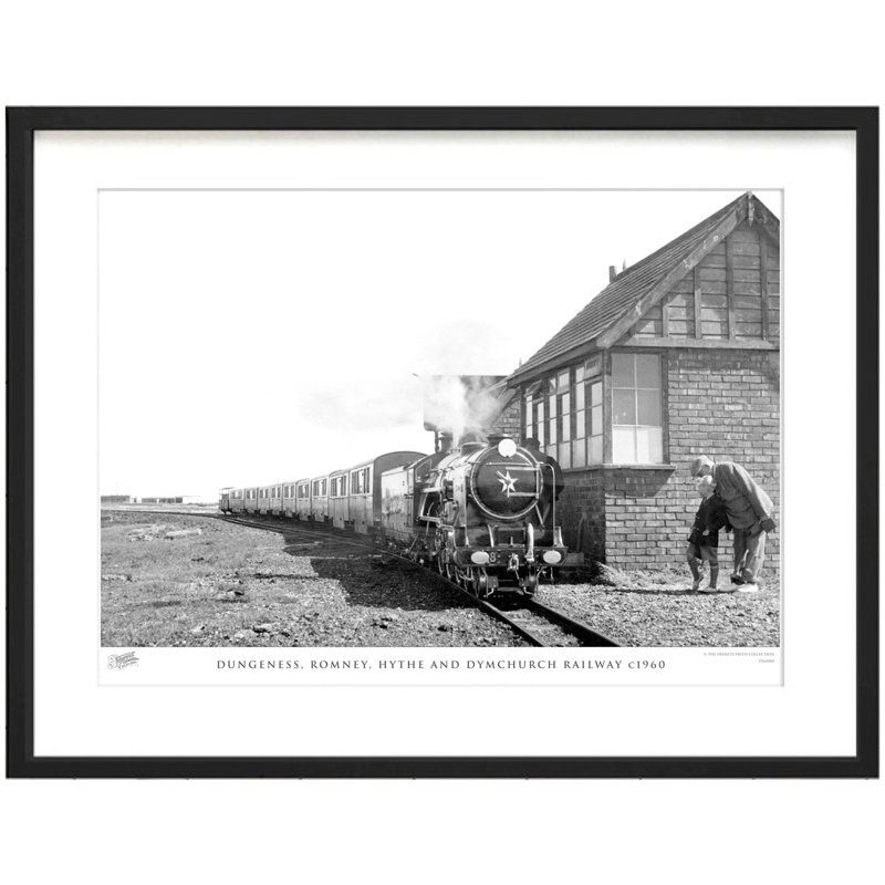Dungeness, Romney, Hythe And Dymchurch Railway C1960 - Single Picture Frame Print, 40cm H x 50cm W x 2.3cm D