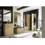 Skyline Wood Flat Wall Mirror