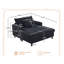 Chaise longue rembourrée 50 po-404283260