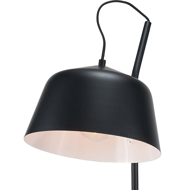 Taleya 170cm Matte Task Floor Lamp, Grey
