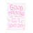 " Wrapped Canvas Wall Art - Athene Fritsch 'Good Morning' Wall Art for Living Room, Bedroom, or Office Décor - 22x32 " Print