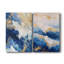 ABSTRACT Series CDV - Toile tendue avec châssis de qualité supérieure - Prêt à être accroché-108954942