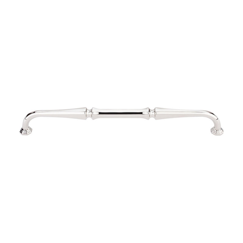 Chalet 9" Center to Center Bar pull, Polished Nickel